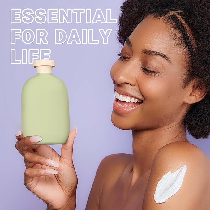 ASEVAT 8.8oz Travel Bottle with Flip Cap, Leak Proof Squeeze Bottles, Refillable Plastic Travel Containers for Creams, Lotion, Foundation, Shampoo, Conditioner - Image 6