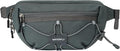 WATERFLY Small Fanny Pack RFID Blocking Travel Hiking Crossbody Waist Bag | Anti-theft design, Water resistant, Lockable zipper, Hidden rear pocket, Lightweight hip belt bag, EDC Running, Cycling, Gym by Waterfly