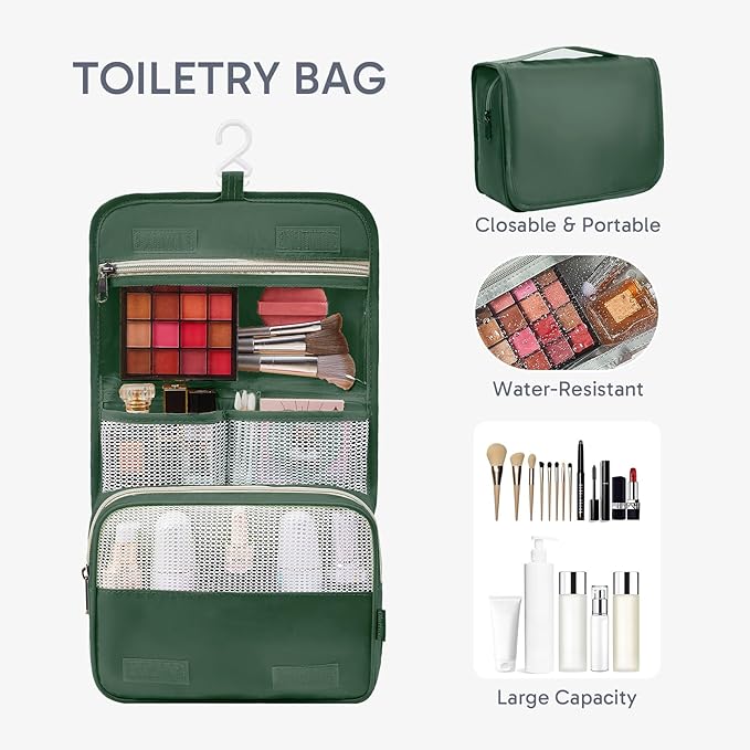 OlarHike 10 Set Packing Cubes for Travel,Gifts for Women Mom,Anti-Tearing Suitcase Organizer,with Over 1000 pcs Mesh Holes,Vacation Essentials & Accessories for Cruise Ship - Image 3