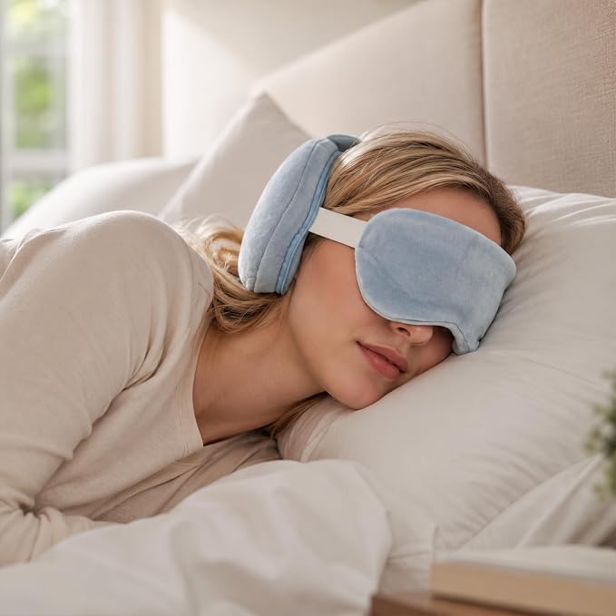 U Scinan Cute Animal 2-in-1 Travel Pillow and Eye Mask – Portable Neck Pillow with Adjustable Strap, Soft Plush Support for Airplane, Car, Train(Dolphin) - Image 8