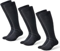 Compression Socks for Women and Men,Mild Support(3 Pairs) Unisex | Knee High,Graduated Compression,L/R Foot Labels,Breathable Fabric,Best for Flying/Nurses/Travel/Cycling/Pregnancy/Daily Wear by musesox