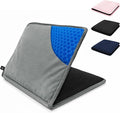 SPRING SEAON Large Gel Seat Cushion for Pressure Relief, Honeycomb Design | Extra-Thick Gel Filling, Honeycomb Design, Anti-Slip Bottom, Long-Sitting Comfort for Travel, Airplanes, Office & Cars by SPRINGSEAON