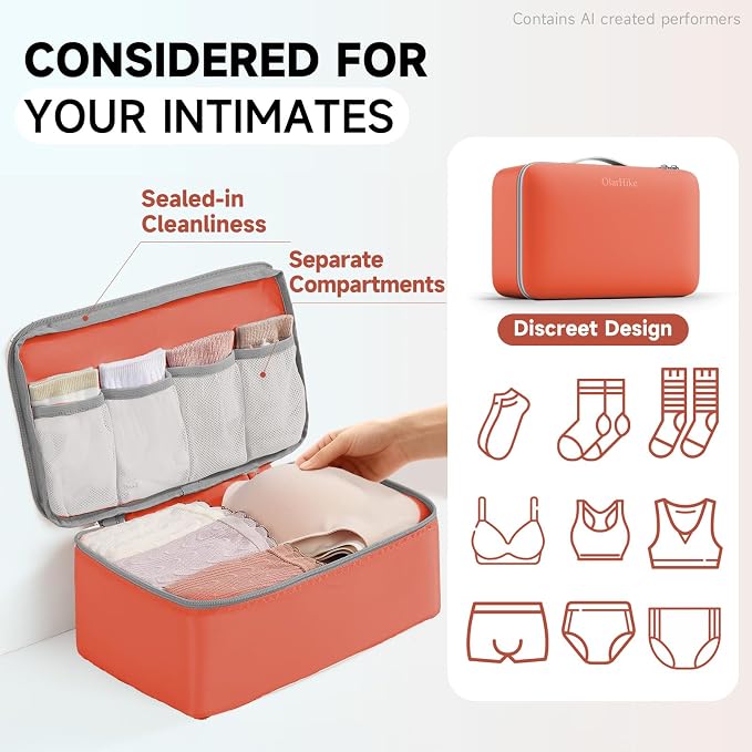 OlarHike 11 Set Packing Cubes for Travel, Gifts for Women Mom,Anti-Tearing Suitcase Organizer with Over 1000 pcs Mesh Holes,Vacation Essentials & Accessories for Cruise Ship - Image 5