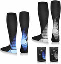 NEWZILL Medical Compression Socks for Women & Men, 20-30 mmHg Knee-High Support for Circulation, All-Day Comfort for Work Travel Running Cycling and Fitness by NEWZILL