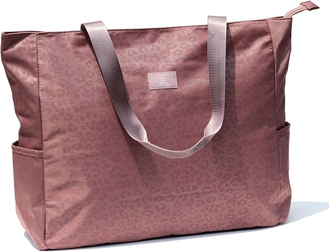 ESVAN LARGE BEACH BAG Water Resistant Lightweight 20 inch Women Oversize Tote Bag for Gym Beach Travel Pool Yoga Nurse - Image 9