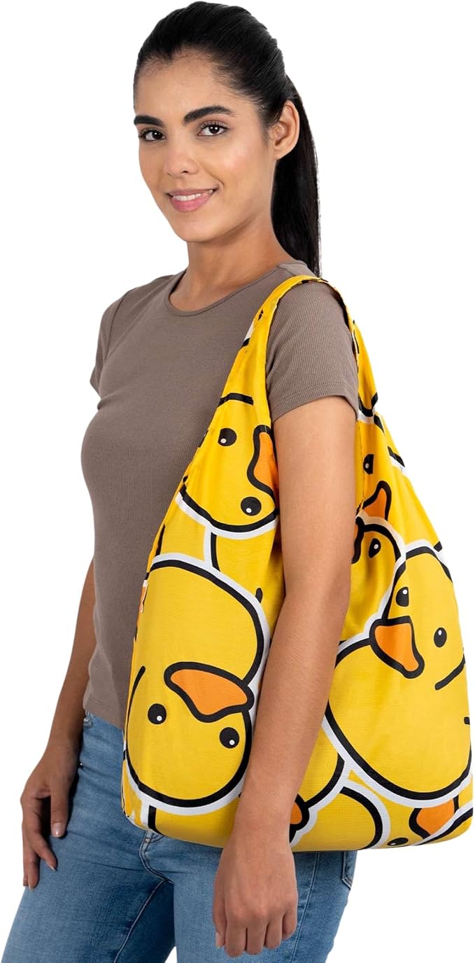 Nanobag Standard 19L Tote Foldable Packable Reusable Grocery Shopping Bag | 0.9 oz Premium Portable Collapsible Ultralight Pocket-Sized for Everyday Use & Travel - Image 2