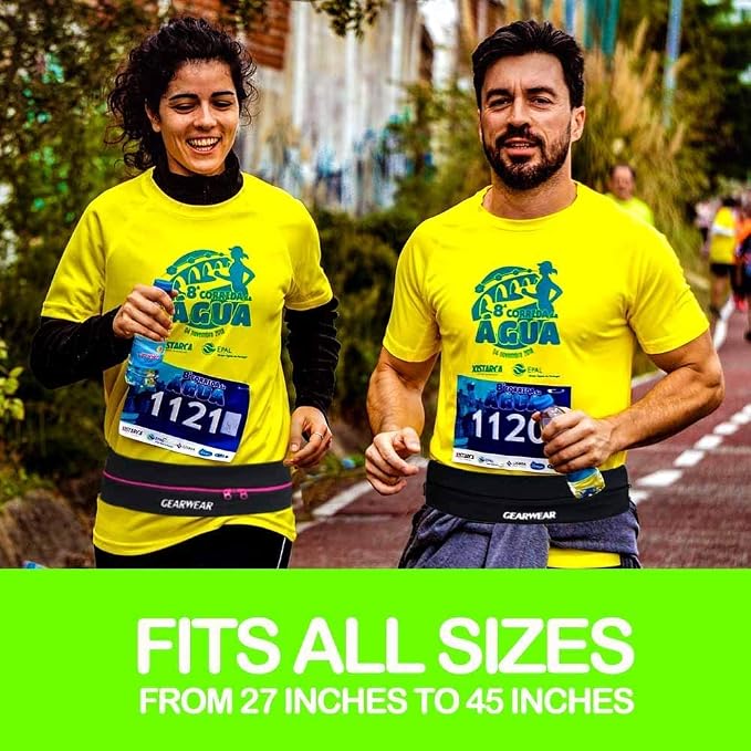 Running Belt | Runner Fanny Pack for Women and Men | Adjustble Waist Band Pack for Storage Phone - Image 6