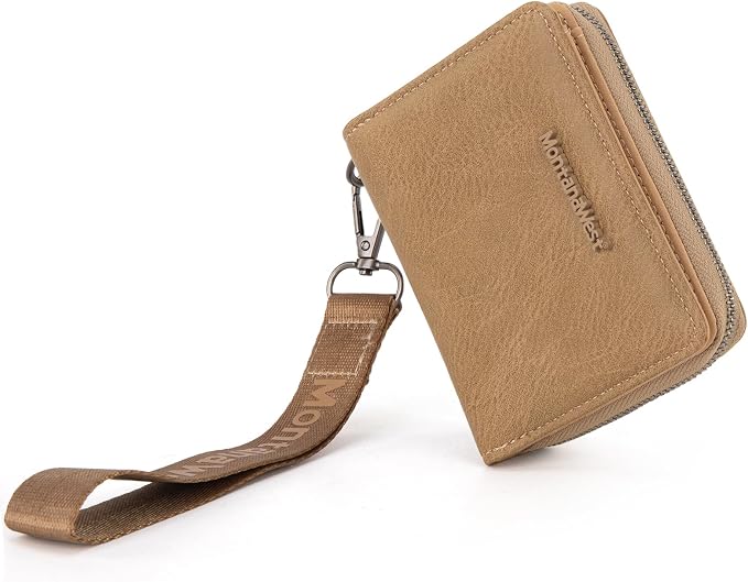 Montana West Small Wallet for Women with a Detachable Wristlet Women's Wallet with Rfid Blocking Lining Minimalist Lightweight & Easy to Carry by THEOFFICIALMONTANAWEST