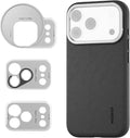 NEEWER Phone Case for 17 Pro, Modular Protective TPU/PC Phone Cover with 67mm Thread Filter Ring, 17mm Lens Backplate, T Mount Lens Adapter Compatible with Moment MagSafe iPhone 17 Pro, PA133 by Neewer