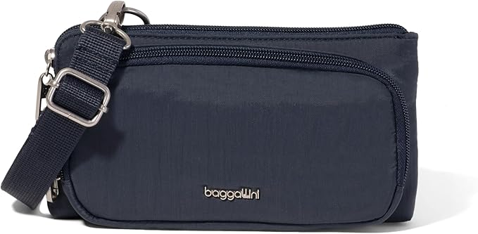 Baggallini Classic Anti-Theft Mini Wallet Crossbody by baggallini