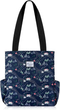 KAMO Floral Tote Bag - Waterproof Lightweight Handbags Travel Shoulder Bag for Hiking Yoga Gym Swimming Travel Beach by KAMO