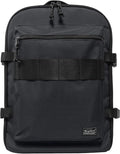 Lightweight Travel Backpack Hiking Daypack Laptop Bookbag, 17L Carry-on Personal Item Weekender Overnight Bag Unisex, All Black by Rangeland