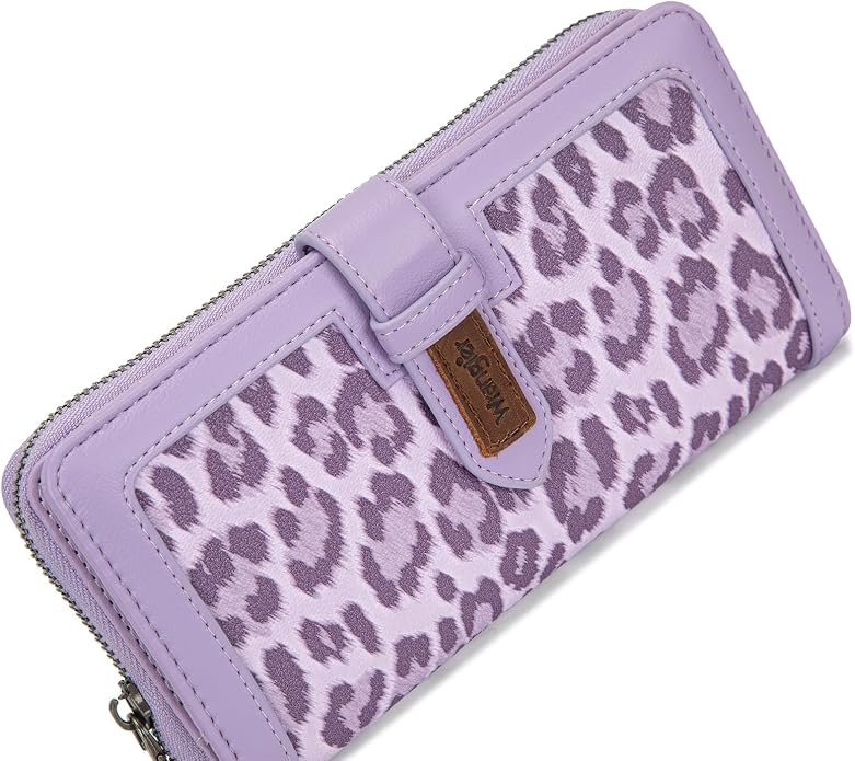 X Wrangler Women's Wallets Bifold Wristlet Wallets for Women Large Capacity Credit Card Wallet with ID Window - Image 4