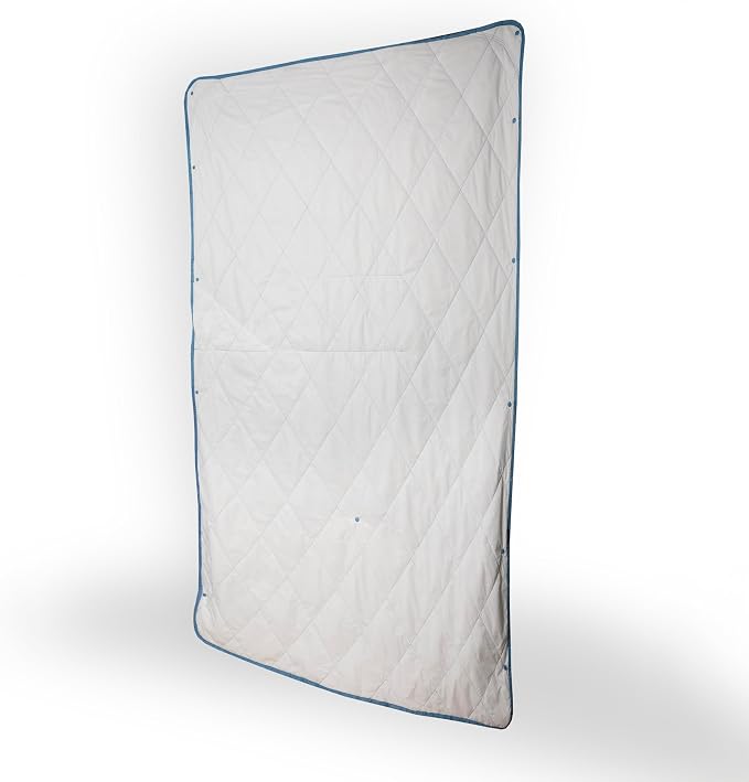 Gravel Layover Travel Blanket – Ultra-Light Compact Blanket for Camping and Outdoor Adventures - Down Alternative Portable Travel Blanket for Layovers & Road Trips (Polar) - Image 2