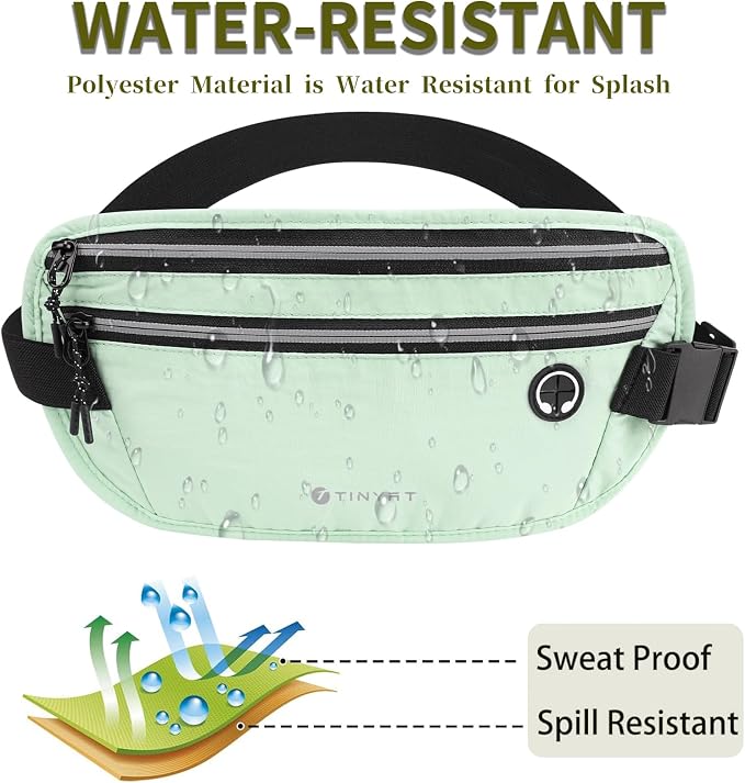 Slim Running Belt for Women Men Runners Fanny Packs With Phone Holder Hidden Pockets Exercise Waist Bag for Marathon Workout - Image 8
