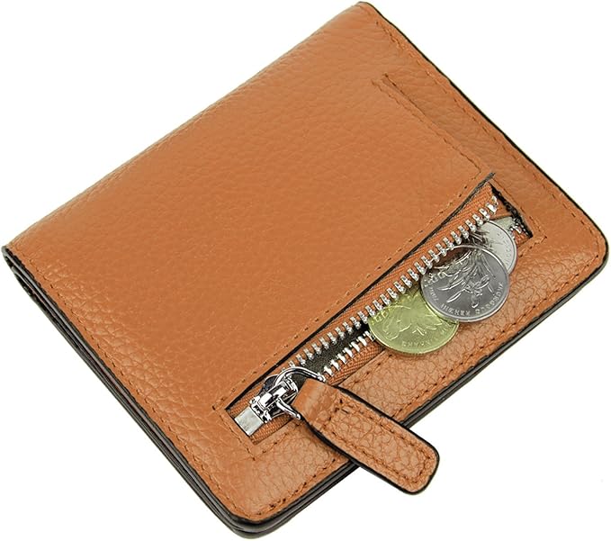 Small Leather Wallet for Women, Ladies Credit Card Holder RFID Blocking Women's Mini Bifold Pocket Purse - Image 6