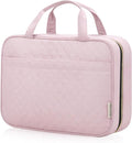 HXLGMD Travel Size Toiletry Bag for Women, Portable Cosmetic Bag with Hanging Hook, Travel Essentials Water-resistant Makeup Organizer for Accessories, Shampoo, Full-size Container, Toiletries by HXLGMD