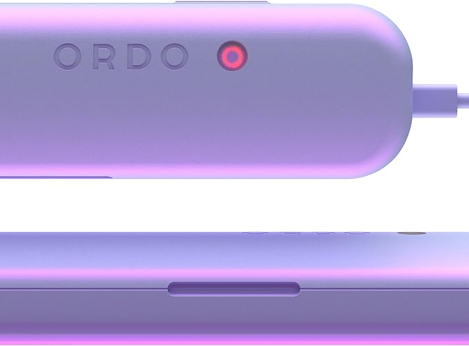 ORDO Sonic+ Toothbrush Travel Case, portable USB Charging, Pearl Violet | Sonic toothbrush holder, durable design, secure magnetic closure, travel friendly, toothbrush not included - Image 3