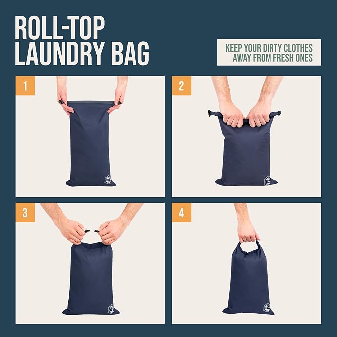 TRIPPED Travel Gear Compression Packing Cubes for Carry-On Travel 6-Pack | Ultralight Ripstop Packing Cubes with Compression Zippers for Organized Carry-On Luggage, Backpack, and Travel Packing - Image 5