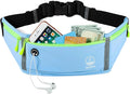 Running Belt Slim Fanny Pack Jogging Pouch Phone Holder Waist Pack - Blue by Unknown