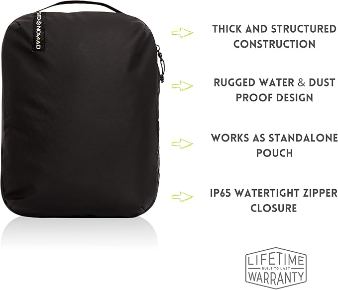 Adventure Travel Packing Cubes, IP65 Water&Dust Proof Organizer Wet Bags - Image 3