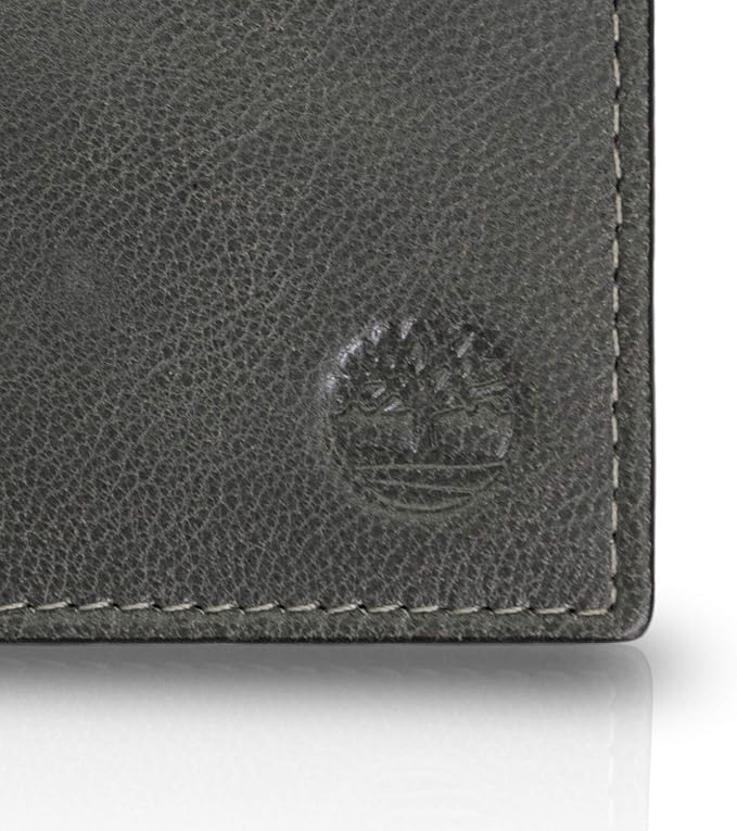 Timberland Men's Genuine Leather Passcase Security RFID Wallet - Image 2