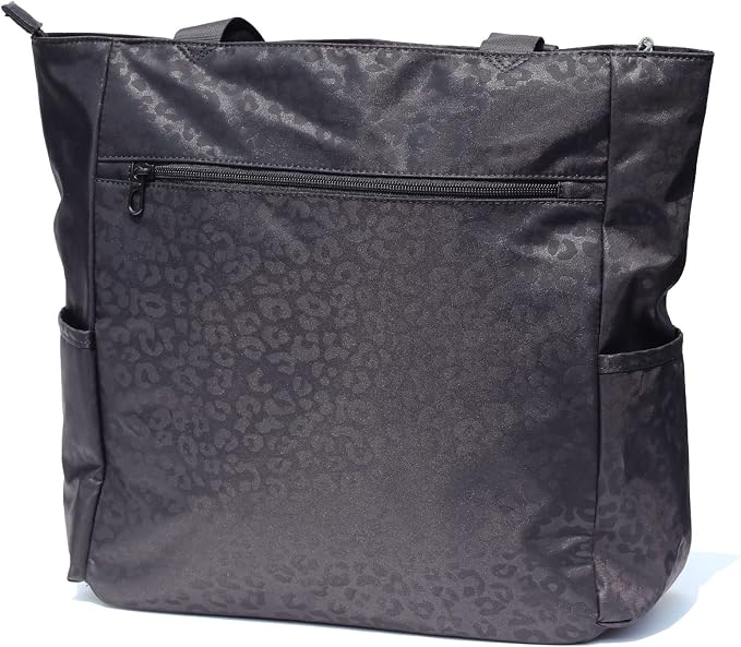ESVAN Original Floral Water Resistant Large Tote Bag Shoulder Bag for Gym Beach Travel Daily Bags Upgraded - Image 3