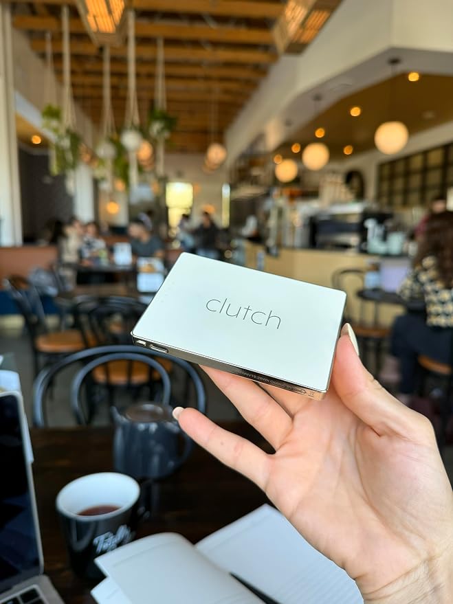 Clutch - Pro USB-C Portable Charger - Compatible with iPhone 15, 16, 17 & Android Devices - Power Bank Magnetic Battery - TSA Travel Approved - USB Rechargeable - Built-in Cable - 5000 mAh - 3.7oz - Image 8