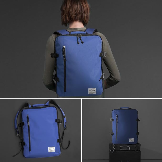 Lightweight Travel Backpack Personal Item Size for Men Women Carry-On Daypack 15.6-inch Laptop, Commute Gym Sport, Blueberry - Image 6