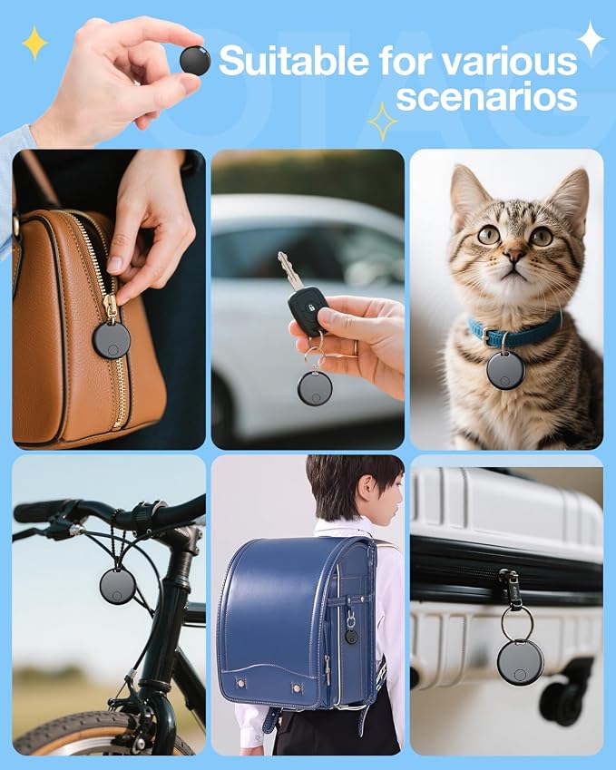 GPS Tracker for Vehicles,2 Year Battery Life,GPS Tracker,2pcs Hidden Magnetic case,Trackers for Tracking Vehicle,2pcs GPS Tracker,Ultra-Slim,No Monthly Fee for Android and iPhone - Image 7