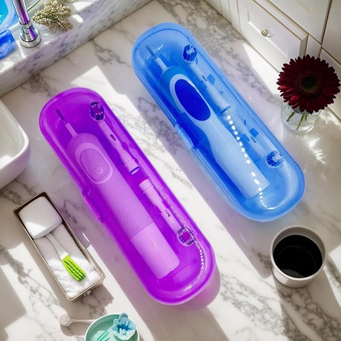 Newly upgraded toothbrush travel case, suitable for Oral-B/Oral-B Pro/Philips Sonicare/Aquasonic toothbrush, travel electric toothbrush box(white) - Image 8