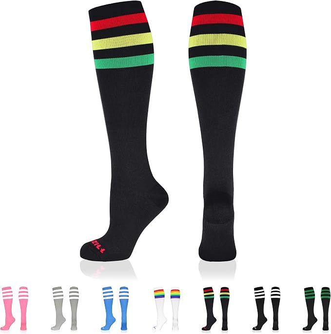NEWZILL Medical Compression Socks for Women & Men, 20-30 mmHg Knee-High Support for Circulation, All-Day Comfort for Work Travel Running Cycling and Fitness by NEWZILL
