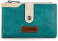 Wrangler Wallet for Women Bifold Card Holder with Zipper and ID Window by Wrangler%C2%AE