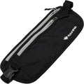 Hidden Money Belt For Travel Passport Wallet, Slim RFID Blocking Passport Holder For Travel Women And Men, Undercover Anti Theft Bag Waist Pouch Black by Pulvena