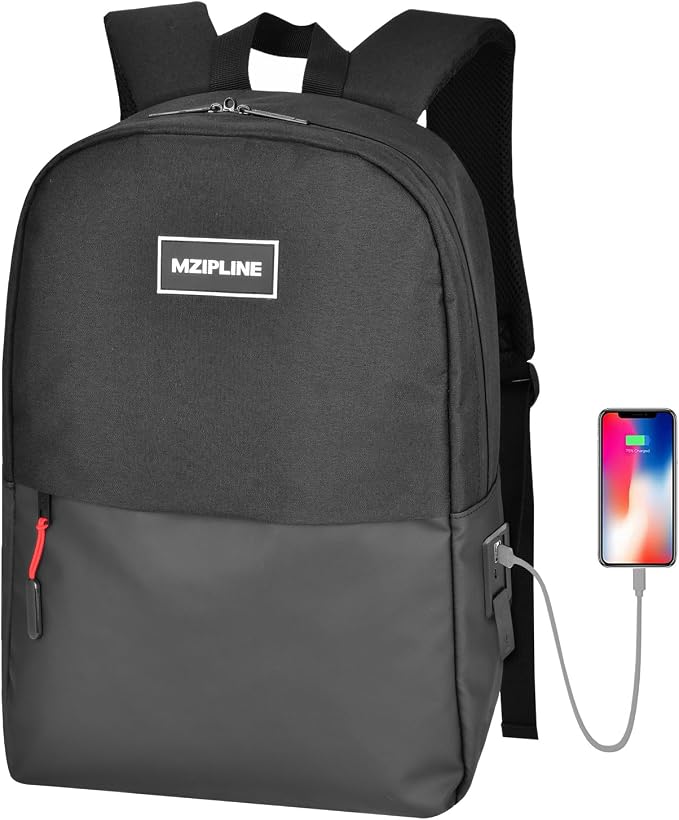 Backpack Bag-Smell Proof-Classics Casual Travel Daypack Travel bags for College Student Men & Women Work (Black/Black) by smellproofstoragesolution