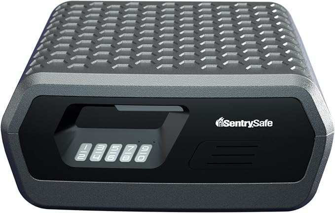 SentrySafe Fireproof and Waterproof Lock Box with Digital Keypad Lock, Shelf Safe for Documents, Jewelry, 0.36 Cubic Feet, 7.6 x 16.5 x 14.8 Inches, CHW30300 | Fire and Water Resistant Shelf Safe, Electronic Programmable Digital Lock, Interior Organiza... - Image 2