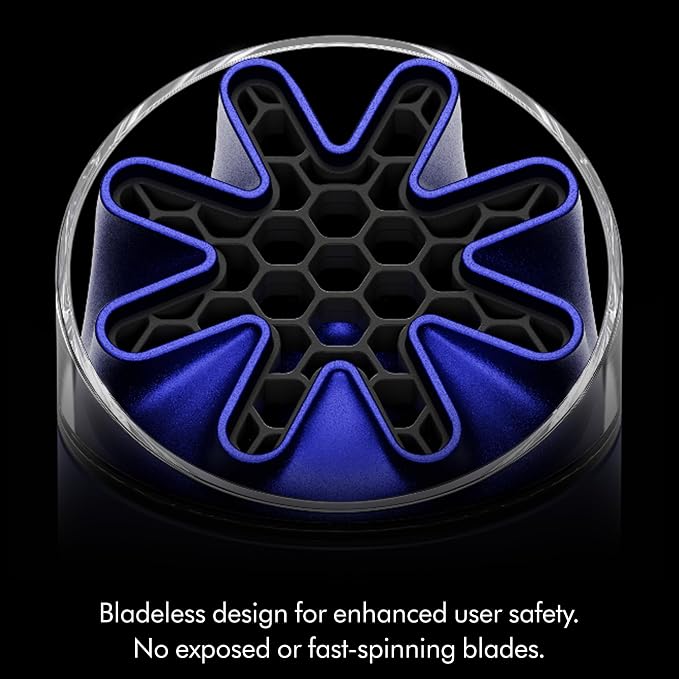 Dyson HushJet Mini 3-in-1 Bladeless Personal Fan (Ink/Cobalt) | Powerful, Quiet Evaporative Cooling | Handheld, Wearable & Desktop, 25 m/s Max airflow, 5 Speeds + Boost, 6 hr Runtime - Image 10
