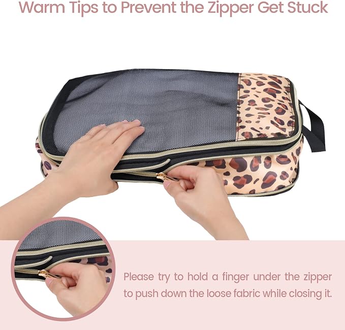 Cambond Compression Packing Cubes for Travel - Luggage Suitcase Organizer | Compression Zip Design for Space-saving, Expandable, Lightweight, Keep Clothes Sorted, Luggage Space Tidy, Carry on Pack Fast - Image 7
