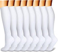FEYHAY Copper Compression Socks (8 Pairs) 15-20 mmHg Circulation is Best Athletic & Daily for Men & Women, Running, Climbing by FEYHAY