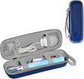 Toothbrush Travel Case for Oral B/Oral-B Pro 1000 1500 5000 7000 7500 6000 9600/ Phlips Sonicare 4100 5100 1100 6100 5300 Electric Toothbrush, Portable Hard Protective Storage Bag (Blue) by TUNYINSH