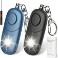 Personal Alarm for Women Keychain Alarm: Qoosea 135dB Emergency Keychain Siren with Strobe Light Loud Siren for Women Kids Students Seniors Emergency Self-Defense for Night Sports by Qoosea-US