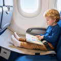 Toddler Airplane Bed, Baby & Kids Travel Seat Extender for Plane Flights | Ultra-soft minky fabric, quick setup, roomy 30.7"x19.3" rest zone, lightweight 0.63 lbs, travel-ready with storage pocket. by Unknown