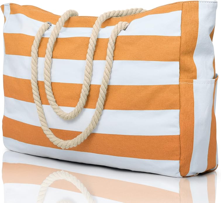 Becokan Beach Bags for Women Large Waterproof Beach Tote Bag Zipper Beach Bags Waterproof Sandproof Swim Pool Bag Large Tote by BecokanBeachBagSpecialist