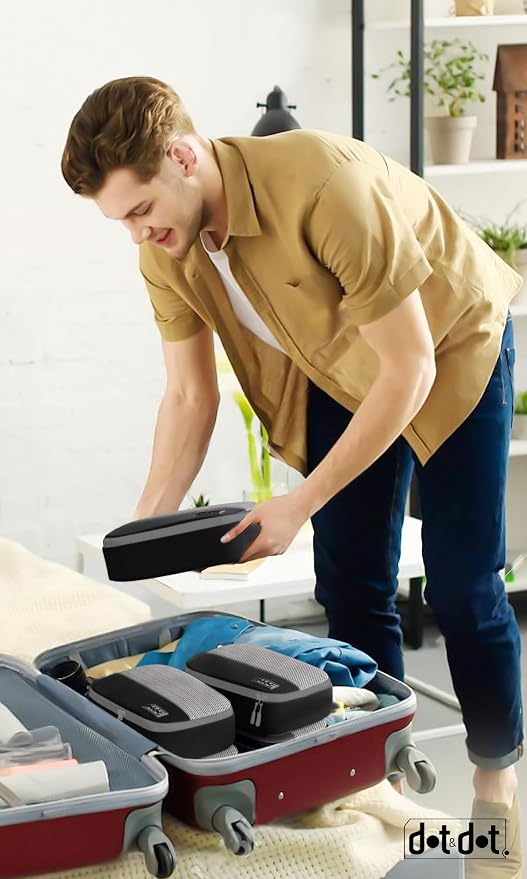 4pc Small Packing Cubes for Travel - Luggage Packing Organizers - Travel Packing Cubes for Suitcases - Image 4
