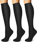 WITHYOU 3 Pairs Compression Socks for Women & Men 15-20 mmHg,Best Support for Nurses Running Hiking by WITHYOU
