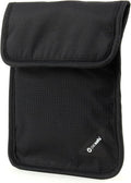 Pacsafe Coversafe X75 Anti-Theft RFID Blocking Neck Pouch, Black by Pacsafe