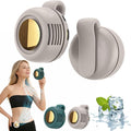 2026 New Portable Silent Mini Bladeless Electric Fan, Portable Small Clip On Fan, Rechargeable Adjustable 3-Speed Suspended Whirlwind Fans for Outdoor & Travel & Office, Travel Accessories (White) by Unknown
