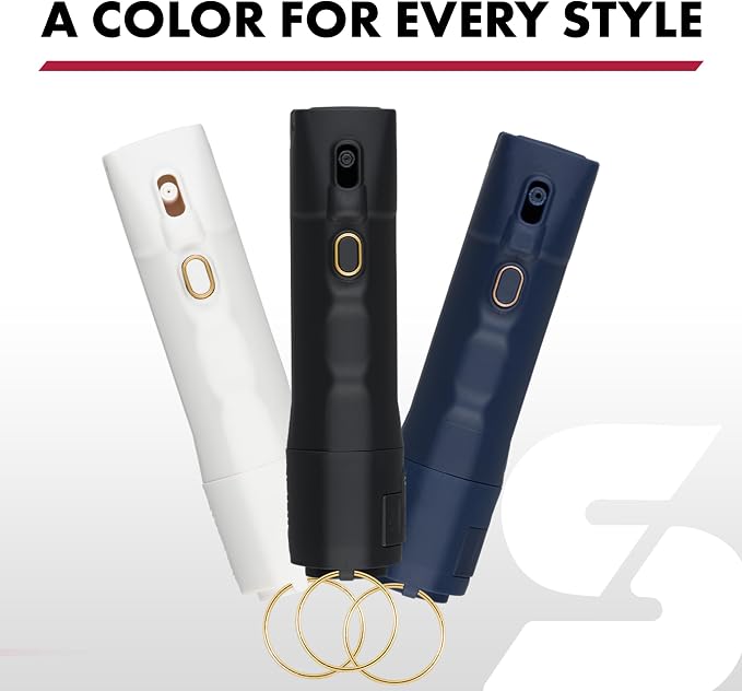 Sabre 2-in-1 Pepper Spray with 130dB Personal Alarm, Alert and Defend with One Press, Fast Flip Top Safety with Finger Grip and Tuck-Away Keyring, Maximum Strength, UV Marking Dye - Image 8