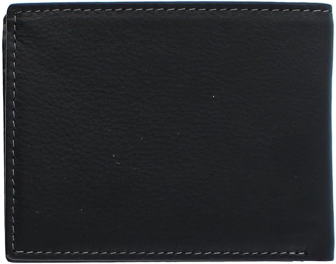 Timberland Men's Wellington Leather Rfid Bifold Commuter Security Wallet, Black, One Size - Image 3