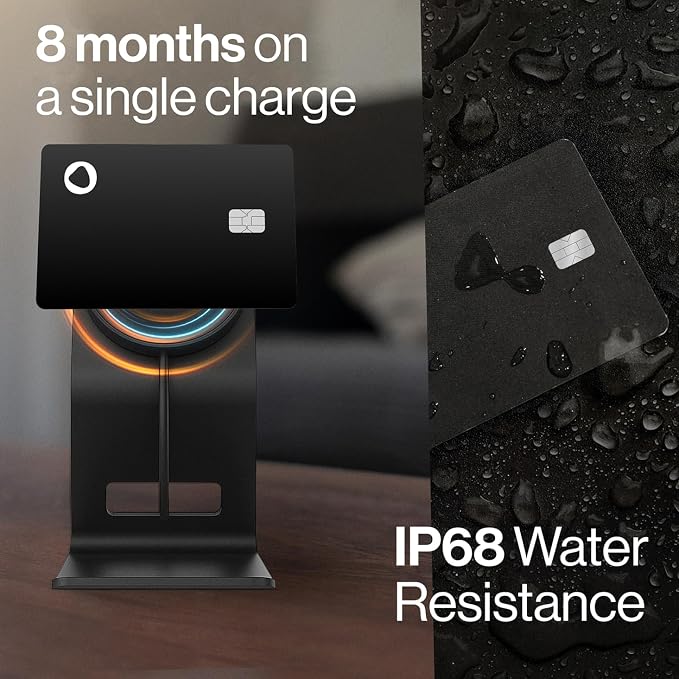 SPOTMINDERS Apple MFi Certified Credit Card Wallet Tracker PRO 4-Pack (iOS Only) Works with Apple Find My Rechargeable Tracking Card for Wallet IP68 0.07in Slim iPhone Item Finder for Luggage or Purse - Image 7